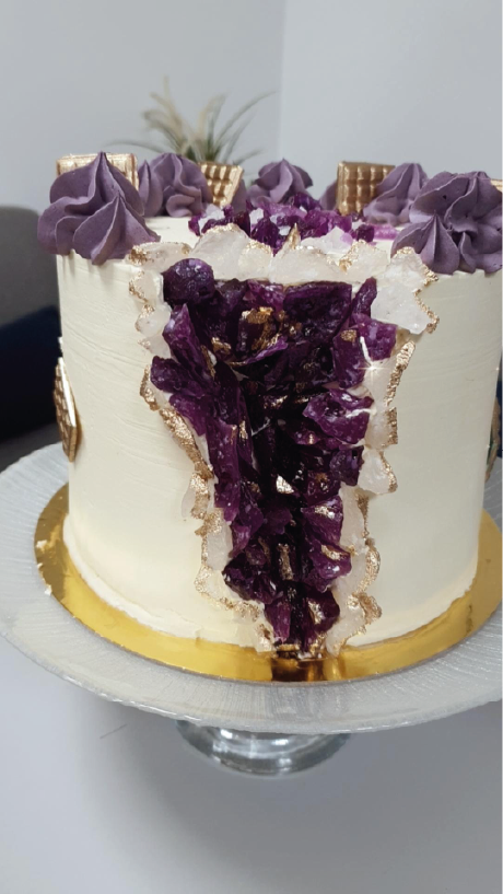 gateau lila